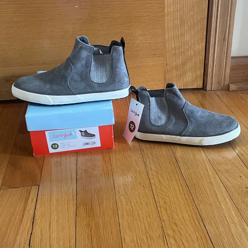 Cat & Jack Gray Kids Sneakers